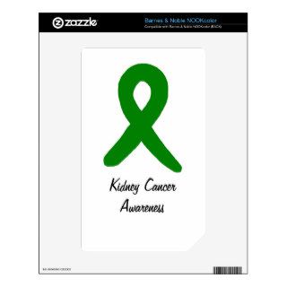 Kidney Cancer Awareness Skin For NOOK Color
