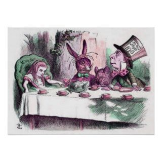 A Mad Tea Party Pastels Print
