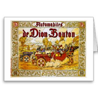 Automobiles de Dion Bouton Cards