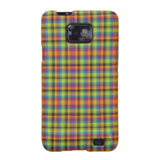 Tartan Plaid Colorful Samsung Galaxy S Case