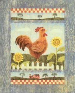 Country Rooster Paper Tole 3D Kit 8x10_1