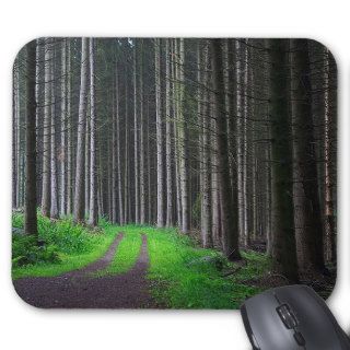Dark woods mouse pads