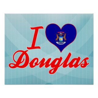 I Love Douglas, Michigan Poster