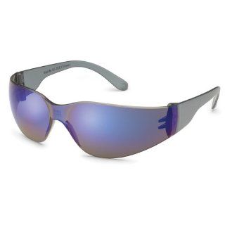 Gateway Safety 469M UL Certified StarLite Safety Glasses, Blue Mirror Lens, Gray Temple (Pack of 10)