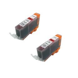 Canon CLI 221 Compatible Cyan Ink Cartridge (Pack of 2) Inkjet Cartridges