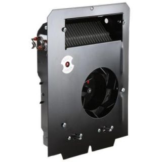 Cadet Com Pak Bath 8 in. x 10 1/4 in. 1,300 Watt 240 Volt Fan Forced Wall Heater Assembly Only with Thermostat and Timer CB132T
