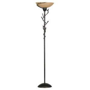 Kenroy Home Twigs 72 in. Bronze Torchiere 30902 1BRZ