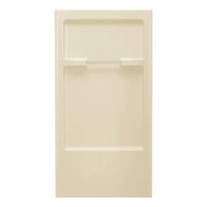 Advantage 36 in. x 2 7/8 in. x 66 1/4 in. One Piece Direct to Stud Back Shower Wall in Almond DISCONTINUED 62022100 47