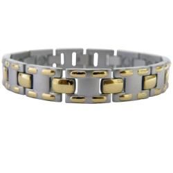Mangetic Stainless Steel MT laced Bracelets Magnetic Therapy Specialists Magnetic Jewelry