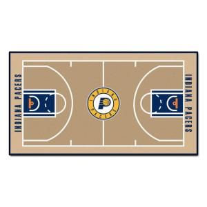 FANMATS Indiana Pacers 2 ft. x 3 ft. 8 in. NBA Court Runner 9489