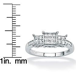Isabella Collection 10k Gold 1/4ct TDW Diamond Cluster Ring (G H, I2 I3) Palm Beach Jewelry Diamond Rings