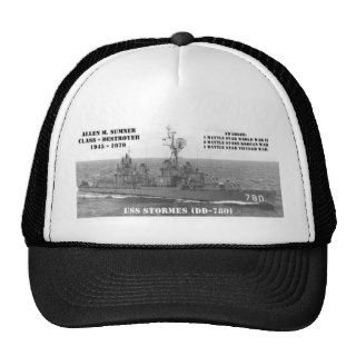 USS Stormes (DD 780) Hats