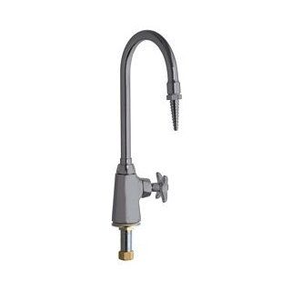 Chicago Faucets 927 SAM Universal Single Supply Sink Faucet   Touch On Kitchen Sink Faucets  