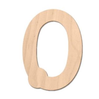 Design Craft MIllworks 8 in. Baltic Birch Bubble Wood Number (0) 47062