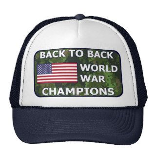 Back to Back World War Champs Trucker Hat