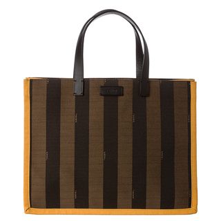 Fendi 'Pequin' Shopping Tote Fendi Designer Handbags