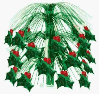 Holly & Berry Cascade Centerpiece 18in. Pkg/6   Childrens Party Table Centerpieces