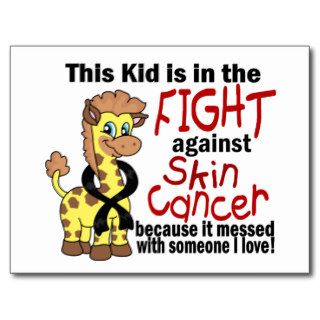 Kid In The Fight Against Skin Cancer Post Cards