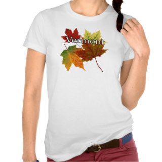 AUTUMN LEAVES IN VERMONT SHIRT