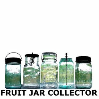 Fruit Jar Collector Mason Jars Desk Display Shelf Acrylic Cut Out