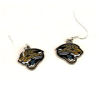 Jacksonville Jaguars Dangle Earrings  Sports Fan Earrings  Sports & Outdoors