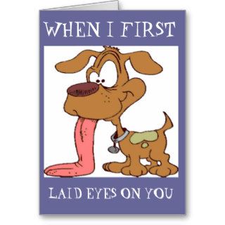 FUNNY CUSTOM GREETING CARDS   DOGS   LOVE   GIFTS