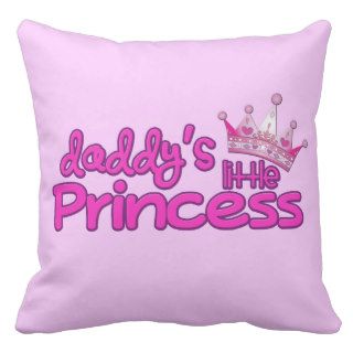 Daddy's Little Princess Pillow