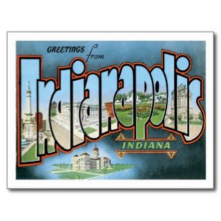 Indianapolis Indiana IN Post Cards