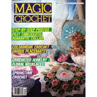Magic Crochet, February 1990 (Number 64) Paulette Rousset Books