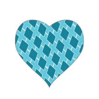BLUE DIAMOND SHAPED XES PATTERN TEXTURE BACKGROUND STICKERS