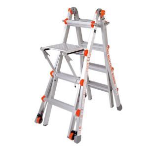 Little Giant Ladder M17 Classic 15 ft. Aluminum Multi Position Ladder with 300 lb. Load Capacity Type IA Duty Rating 10102LG