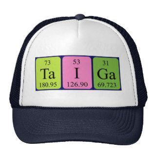 Taiga periodic table name hat