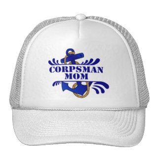Corpsman Mom, Anchors Away Hats