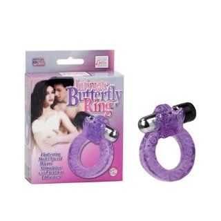 Multispeed Jelly Jana'S Butterfly Ring Enhancer   Purple Health & Personal Care