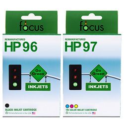 HP 96 and 97 Combo pack Inkjet Print Cartridges (Remanufactured) HP Inkjet Cartridges