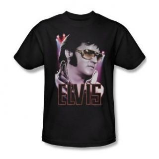 Elvis Presley Sunglasses 70s Star Legend Classic Music T Shirt Tee Music Fan T Shirts Clothing
