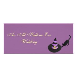 "An All Hallows Eve Wedding" Invitations