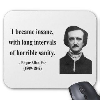 Edgar Allen Poe Quote 2b Mouse Pads
