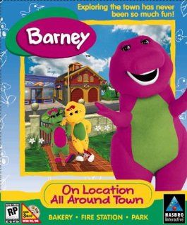Barney on Location All Around Town Video Games