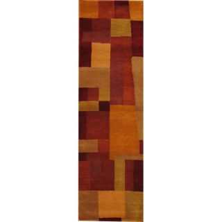 Nepalese Tibetan 60 Lines Runner (2'4 x 8') Runner Rugs