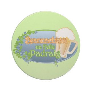 na Feile Padraig (Ver 1) Beverage Coasters