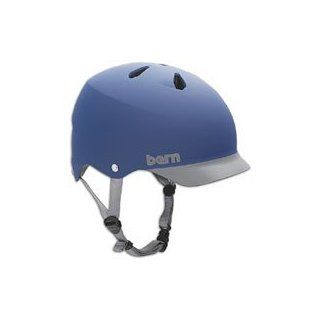 Bern Watts Helmet ( sz. M, Matte Blue/Grey )  Skate And Skateboarding Helmets  Sports & Outdoors