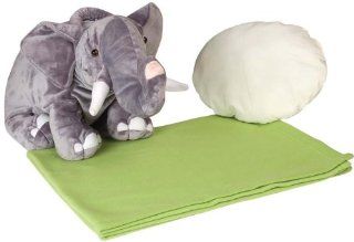 Pillow Blanket Buddy Elephant 18" by Wild Republic Toys & Games