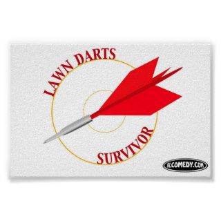 Lawn Darts Survivor Poster