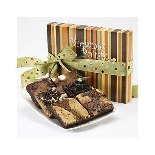 Brownie Points Signature Box of a Half Dozen of Our Award Winning Brownie Varieties  Grocery & Gourmet Food