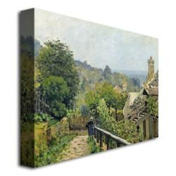 Alfred Sisley 'Louveciennes 1873' Canvas Art Trademark Fine Art Canvas