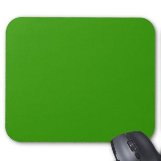 Solid Green Background Color 339900 Mousepads