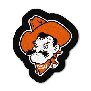 FANMATS NCAA Oklahoma State University Cowboys Nylon Face Mascot Rug Automotive