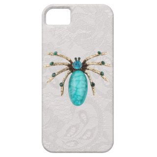 Spider Jewel Photo & Paisley Lace iPhone 5 Case