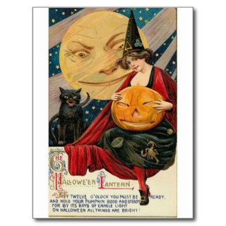 Vintage Halloween Greeting Cards Classic Posters Post Cards